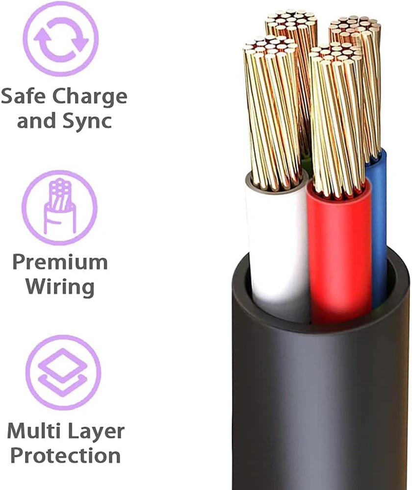 USB EH-67 Cable Charging Cord for Nikon Coolpix L100 L105 L110 L120 L310 L320 L330 L340 L810 L820 L830 L840 B500 Cameras.