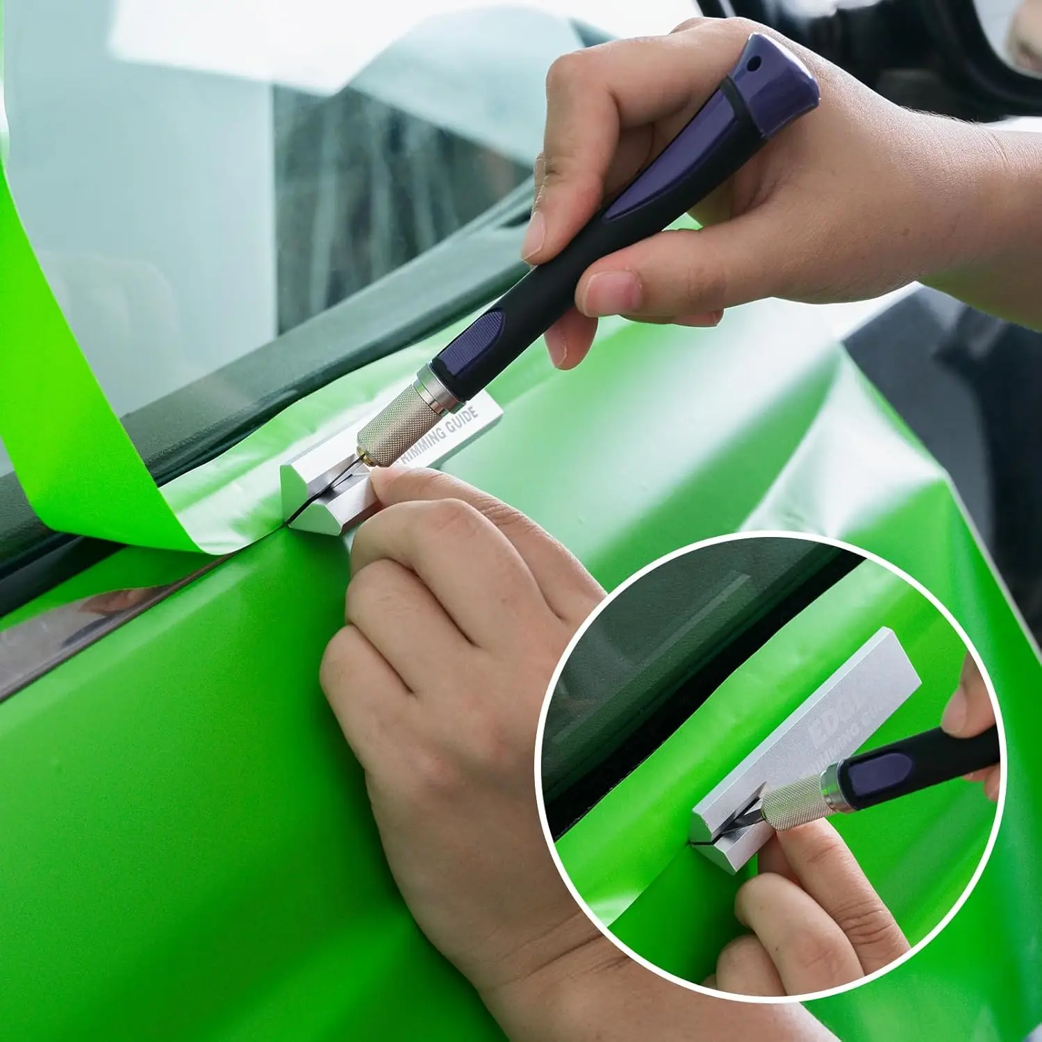 Window Edge Wrap Cutter - 60g Handheld Trimming Aid