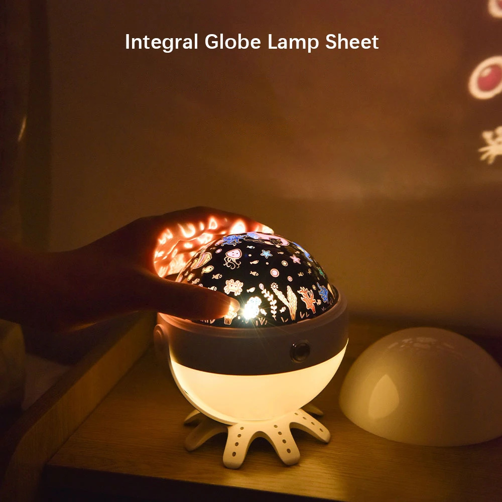 Night Light Kids, Star Night Light Projector with Music Remote, 360° Rotating Baby Night Lights, Star Projector Toys for Toddler