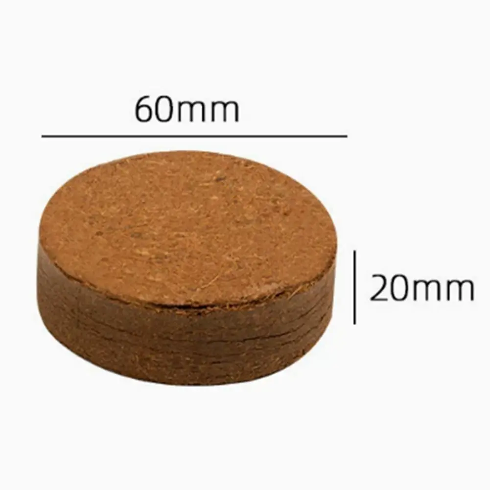 

Coconut Fiber Compressed Soil Blocks - Good For Indoor Plants 4pcs Pure Coconut Bran Compressed Nutrient Soil Blocks For Seedlin