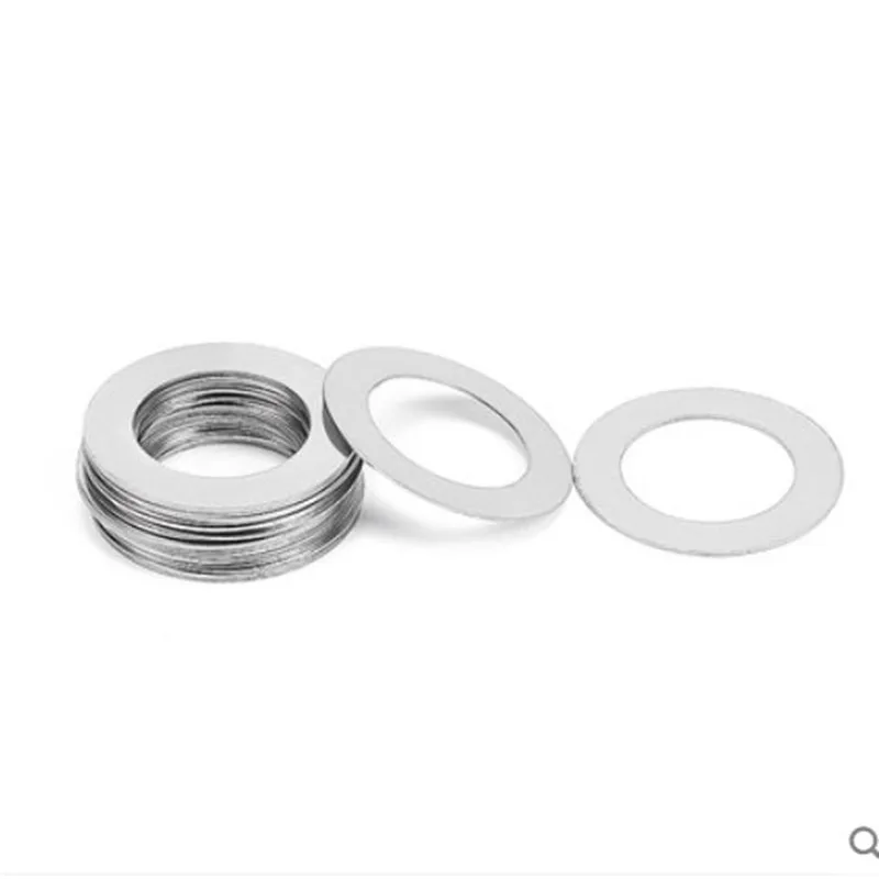 20-100pcs M3 M4 M5 M6 M7 M8 M9 M10 Thickness 0.1mm to 1mm Stainless Steel Flat Ultra Thin Gasket Washer