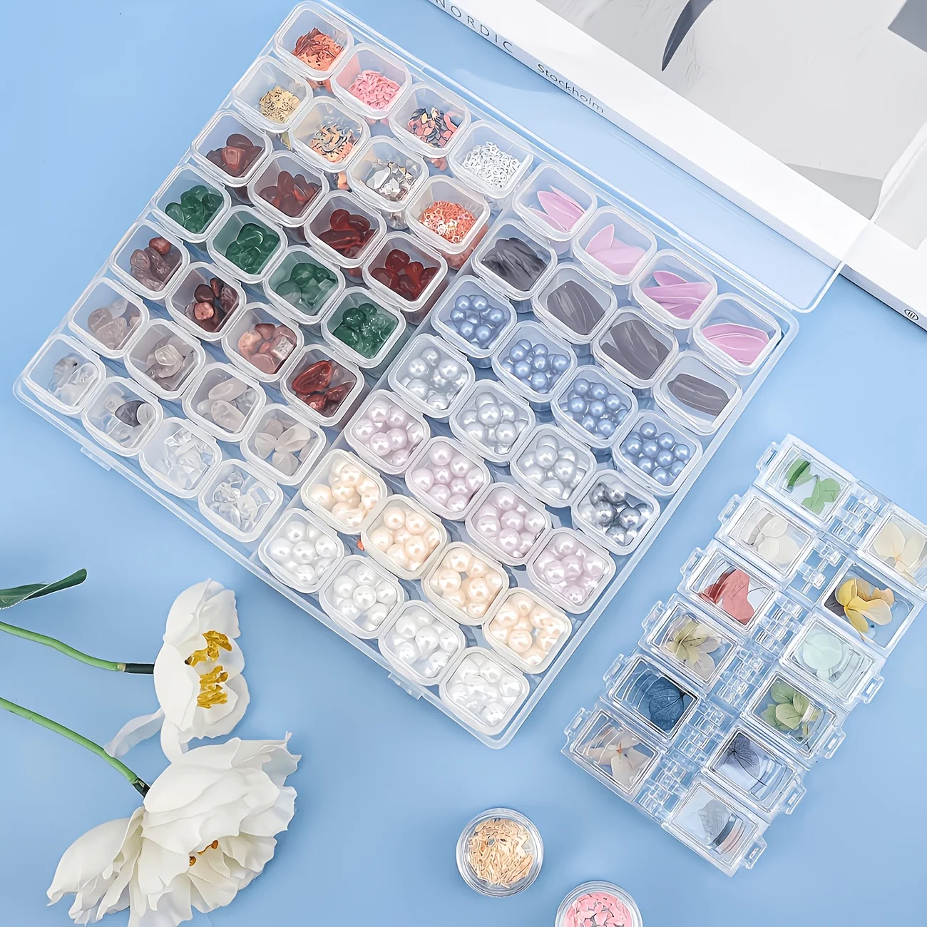 56-Grid Transparent Diamond Pa - Art Craft Organizer recension och pris