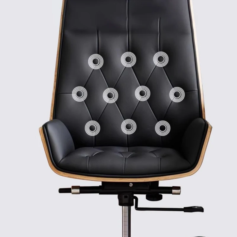 Sedia da ufficio ergonomica senza braccioli Girevole con accento Sedia da ufficio per camera da letto Sedia da gioco per computer Chaise De Bureaux Mobili per ufficio