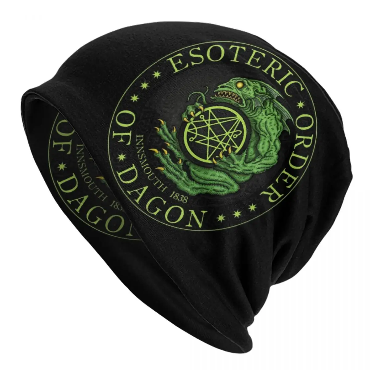 The Call Of Cthulhu Bonnet Hat Knitting Hats Men Women Cool Adult Lovecraft Mythos Monster Warm Winter Skullies Beanies Caps