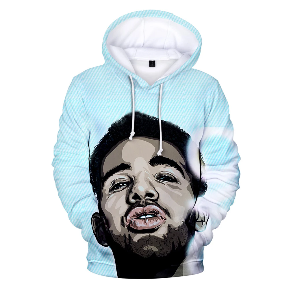 Sudaderas con capucha clásicas, populares y divertidas con estampado 3D de Drake, sudaderas de manga larga para hombres/mujeres, sudaderas informales para adultos/niños