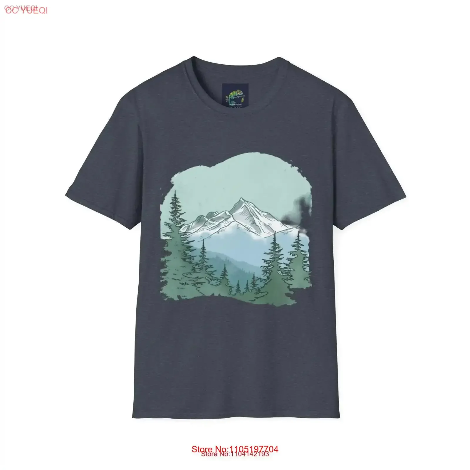 Camiseta de las montañas del Noroeste del Pacífico, amante de la naturaleza, aventura, senderismo, ropa salvaje al aire libre, vintage, lavada, moda Unisex
