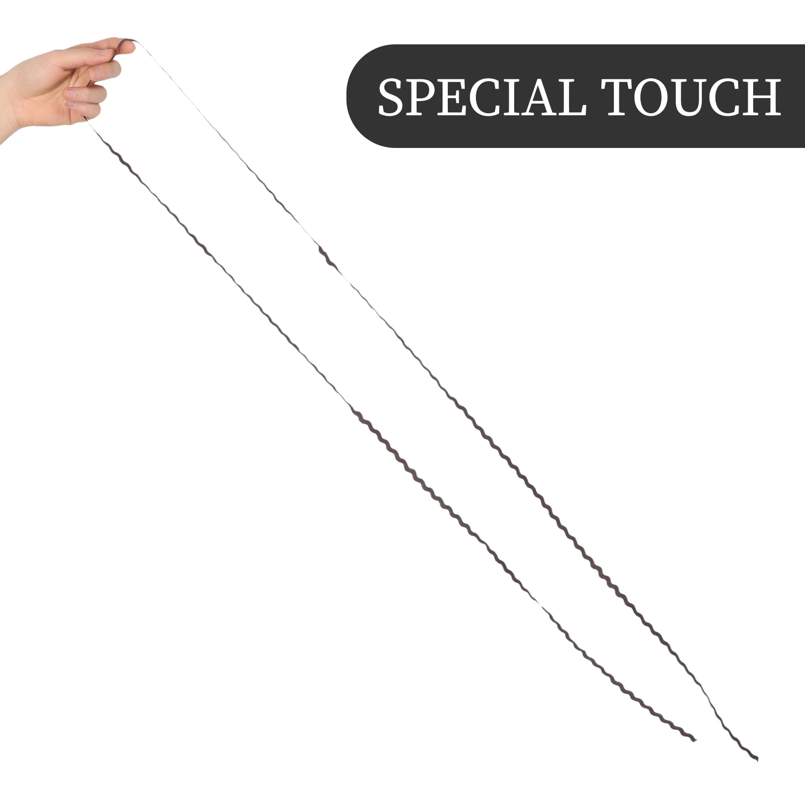 

14pcs Colorful Wave Trim Ribbon 5Mm For Gift Wrapping Diy Crafts Sewing Decoration Polypropylene Fringe Set Multicolor Packaging