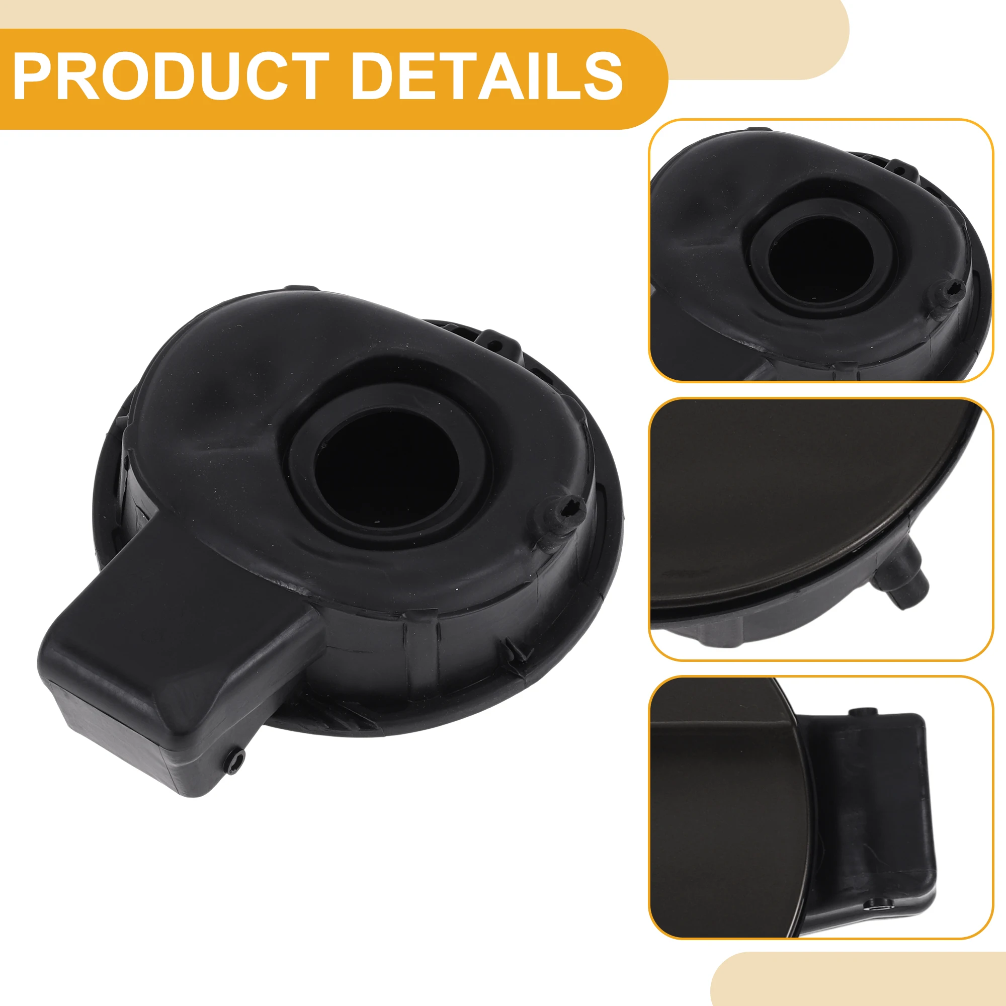 UXCELL Fuel Tank Door Cap for Volkswagen Magotan Bolt Type No.3AD809857 Mocha Brown