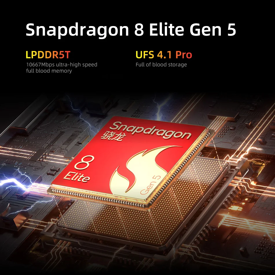 Lenovo Legion Y700 5th Gen 8.8'' Qualcomm Snapdragon 8 Elite Gen 5 165Hz Display 9000mAh Battery Gaming Tablet PC TB323FU