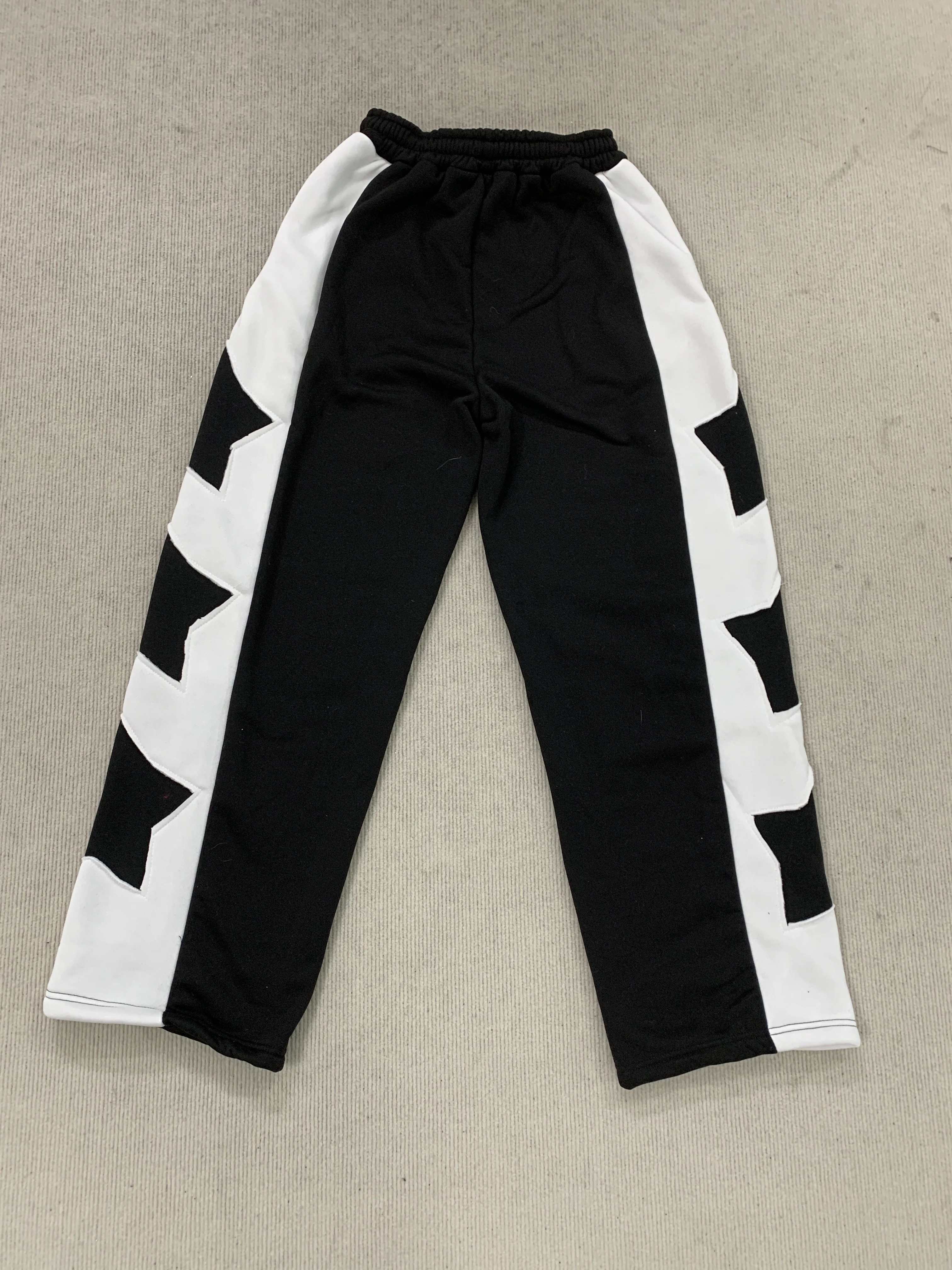 نابضة بالحياة كتلة اللون ستار التصحيح فضفاضة تناسب واسعة الساق السراويل وصول جديدة عارضة الشارع الشهير السراويل