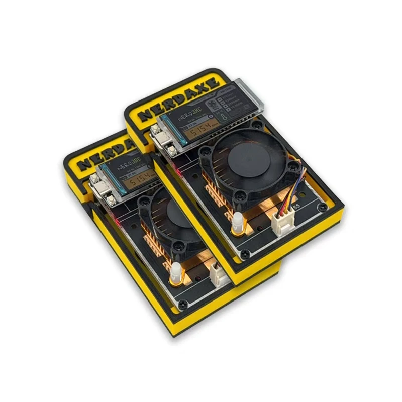 Bitcoin ASIC Micro Miner Nerdaxe Miner 500Gh/S S19XP Bitaxe Nerdminer BM1366 Lotteria Minatore minerario con display