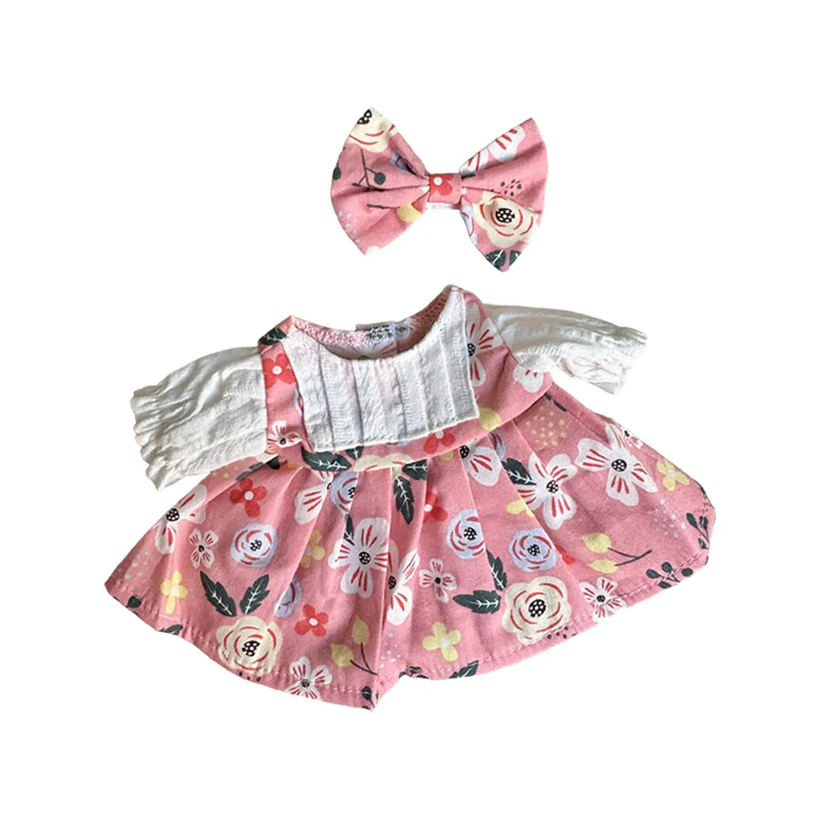 

20cm Girls Doll Dress for Kids Gift Decoration Comfortable DIY Accessories DIY Doll Toy Fashion Outifit Costumes Doll Clothes