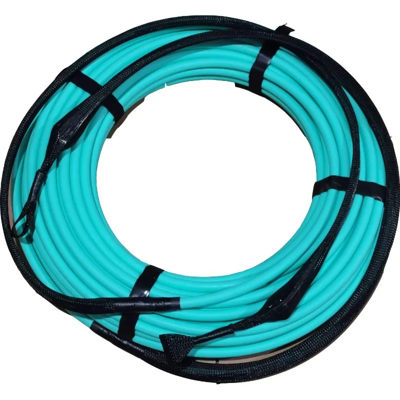 طول مخصص MPO ذكر إلى MPO ذكر 96(8x12) OM4T كابل صندوق السيارة 17 متر 1pce B نوع الألياف البصرية التصحيح الحبل