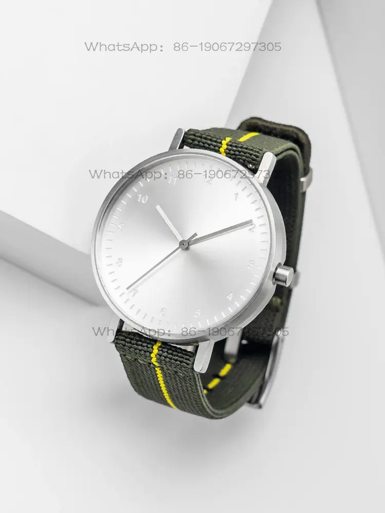 BIJOUONE Milan B60 elastic band retro fashion trend silent men's and women's waterproof stainless steel watch view 5