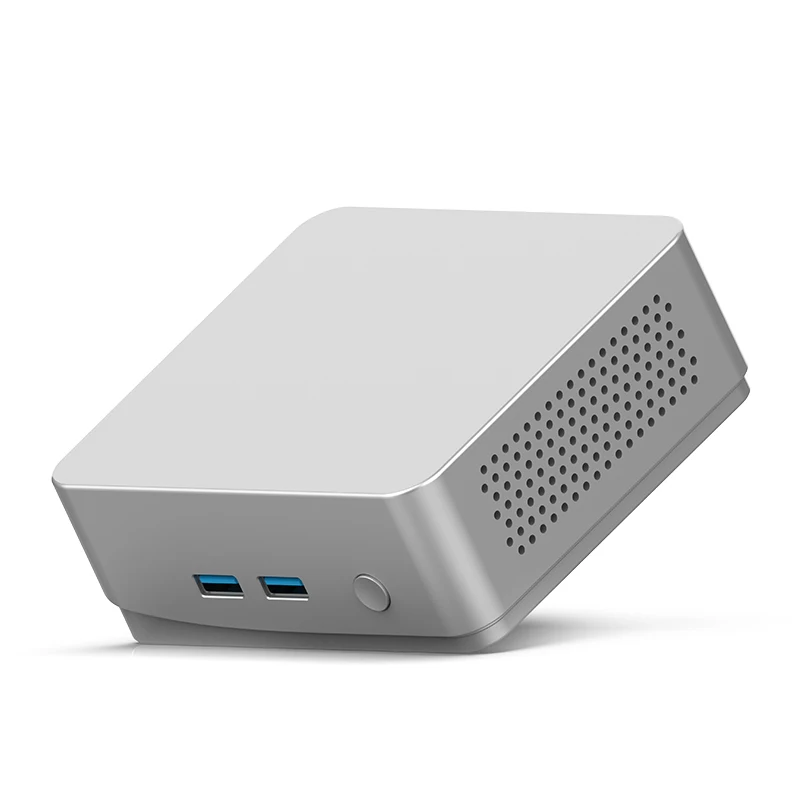 High Performance AMD Ryzen 5 5600H Gaming Mini PC Barebones Mini Desktop Computer with HD*2 USB*4 WiFi6 BT5.2 Type-C