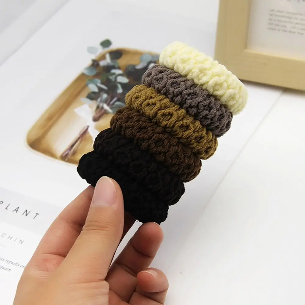 Прочная утолщенная повязка для волос с хвостиком, эластичный аксессуар для волос, держатель для хвоста, резинка для волос для детей