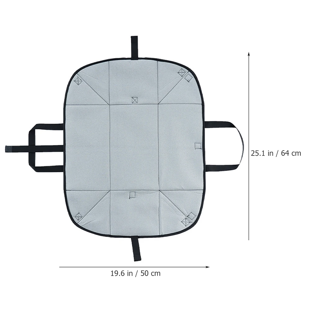 

1 set 1 Set Foldable Heat-Resistant Pad Pressing Cloth Stain Resistant Protection Cushion Household Ironing Mat