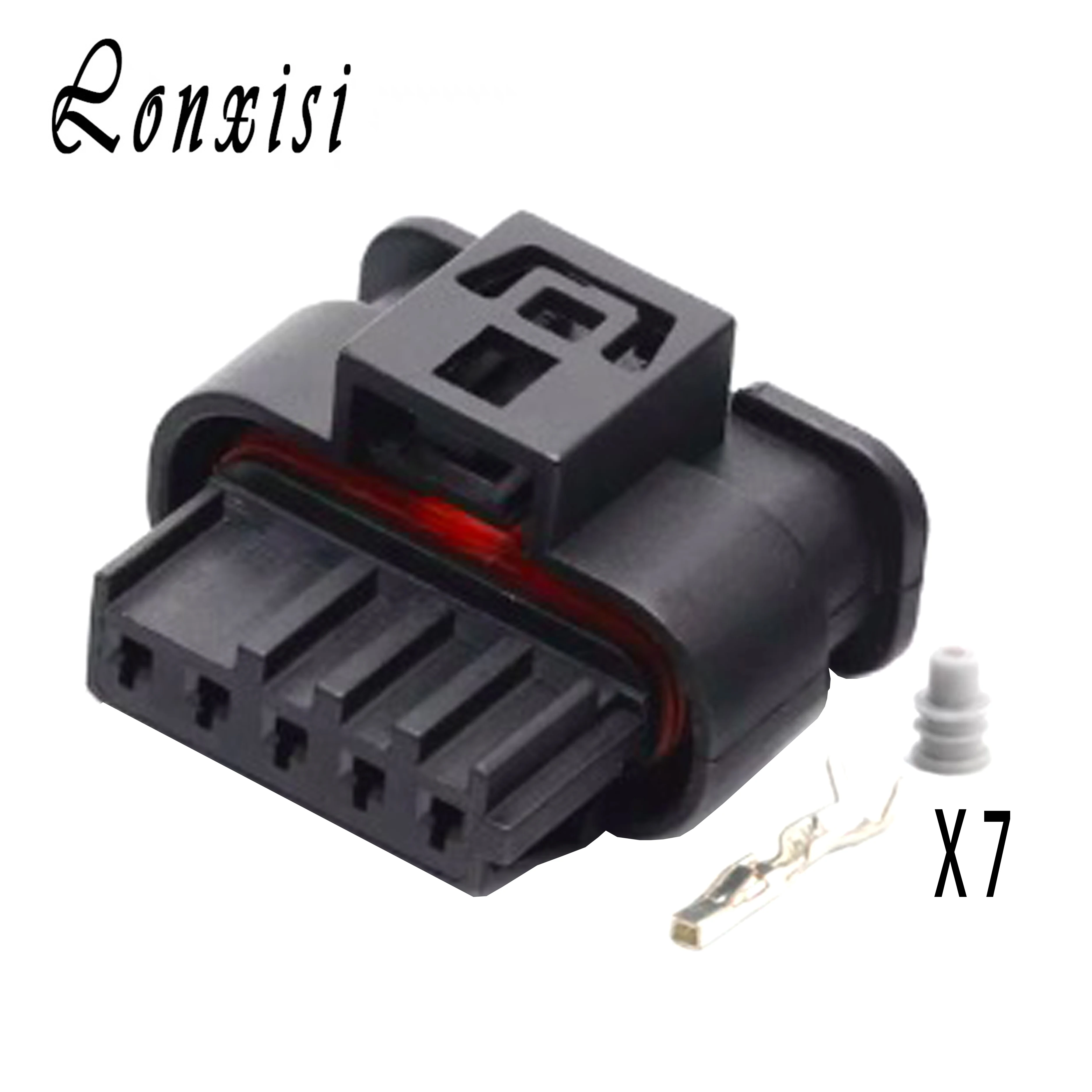 

1/5/10/20/50 Sets 5 Pin 8509445-02 805-123-541 Female waterproof Connector Injector socket Air flow meter Sensor Plug For BMW