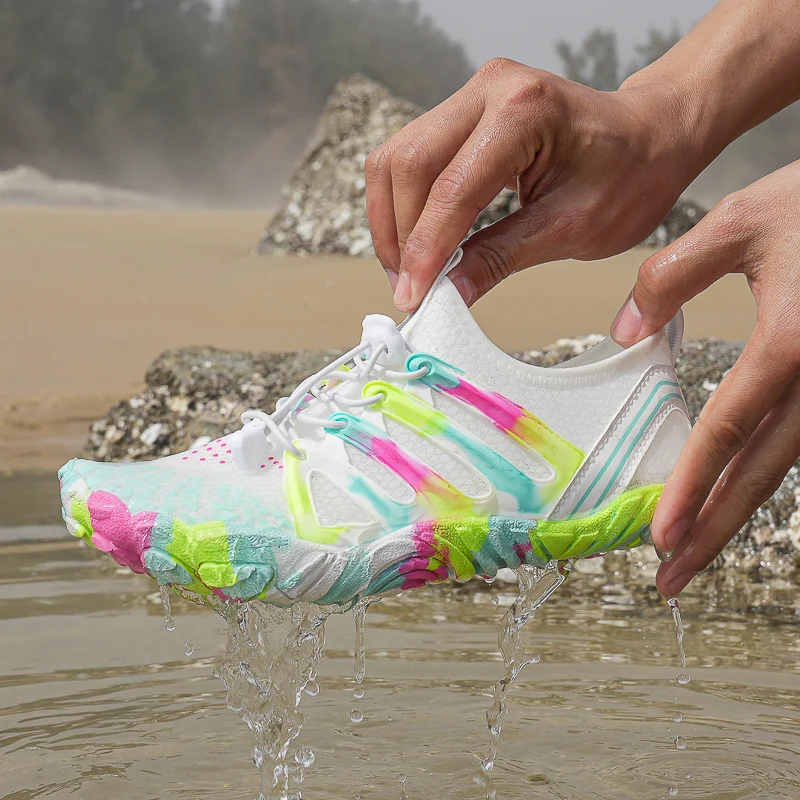 

Quick-Dry Water Shoes Men's Women's Outdoor Barefoot Shoes Breathable Beach Swimming Non-Slip Fitness Resistant Surfing Sneaker