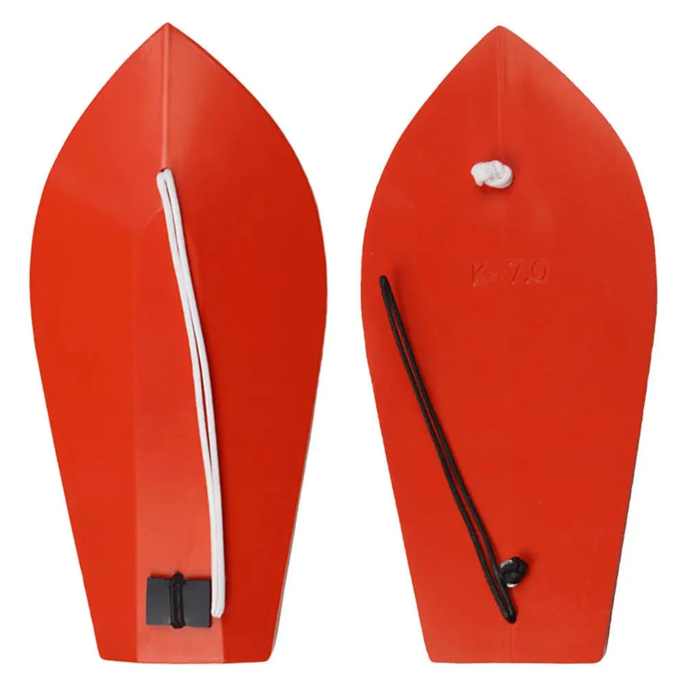 New Red Plan Fishing Diving Board Plastic Adjustable Weight Diver Plate Artificial Bait Trolling Tool view 3