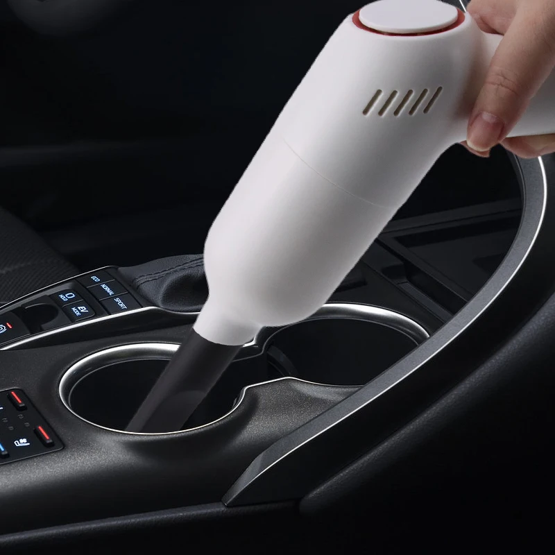 Cross-border car vacuum cleaner Car wireless charging car household handheld mini high power suction in small car