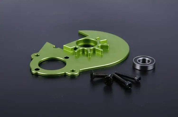 Piastra ingranaggi cilindrici integrata con supporto cuscinetto per 1/5 ROFUN KM HPI BAJA 5B 5T 5SC