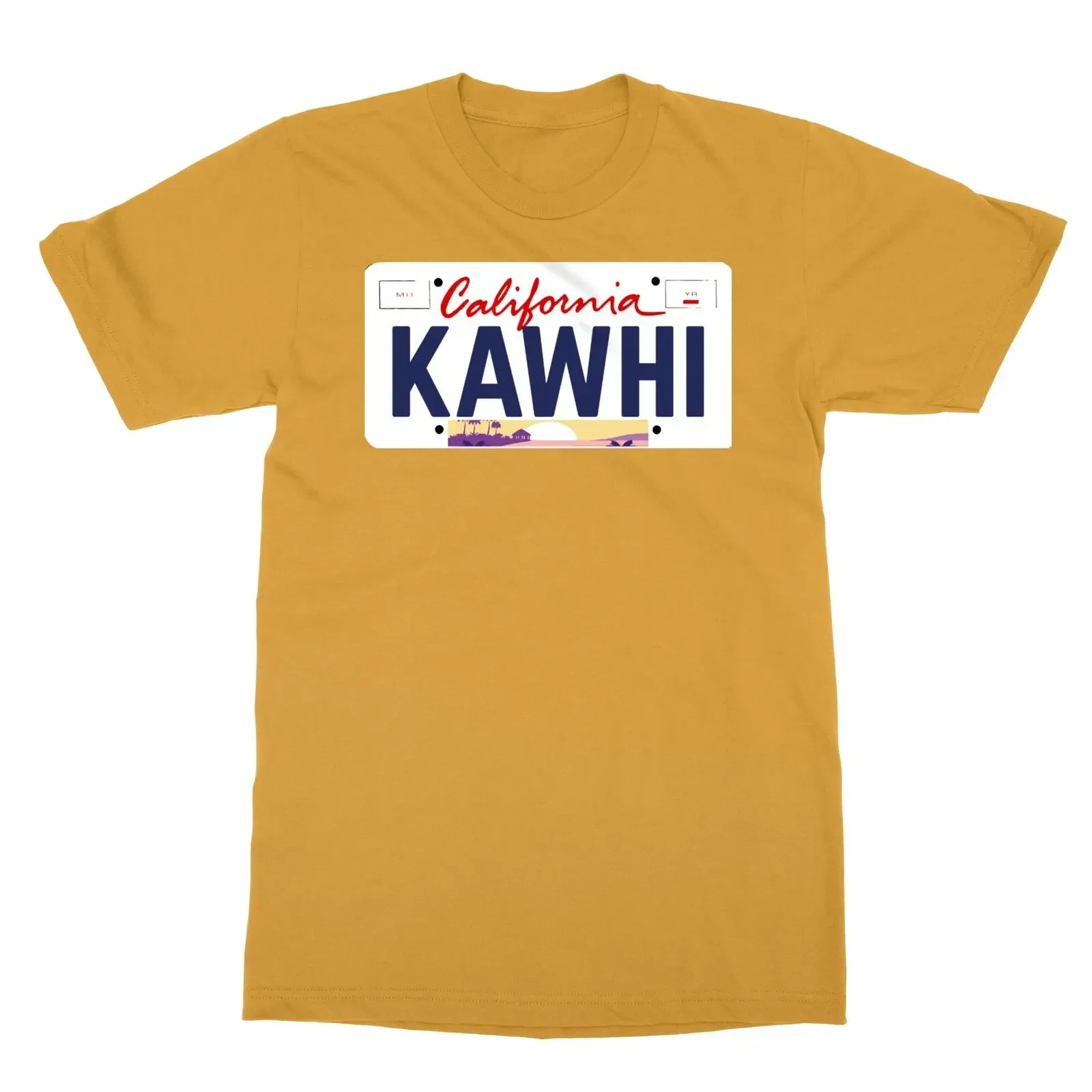Kawhi Leonard California License Plate LA Basketball Men''s T-Shirt