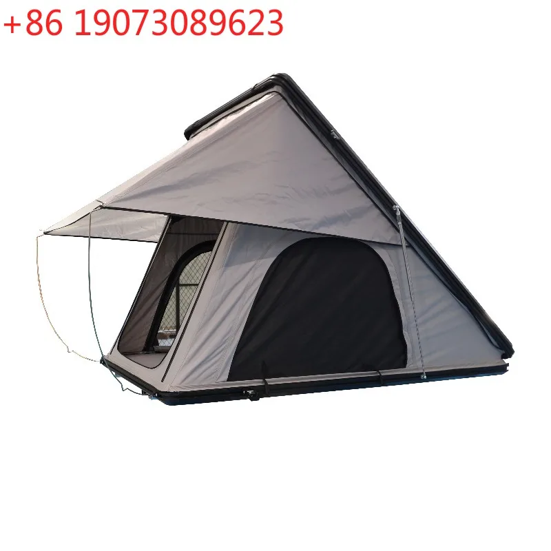 

Палатка: водонепроницаемая, из ткани Оксфорд, треугольной формы, с лестницей, просторная, для 2-4 человек.