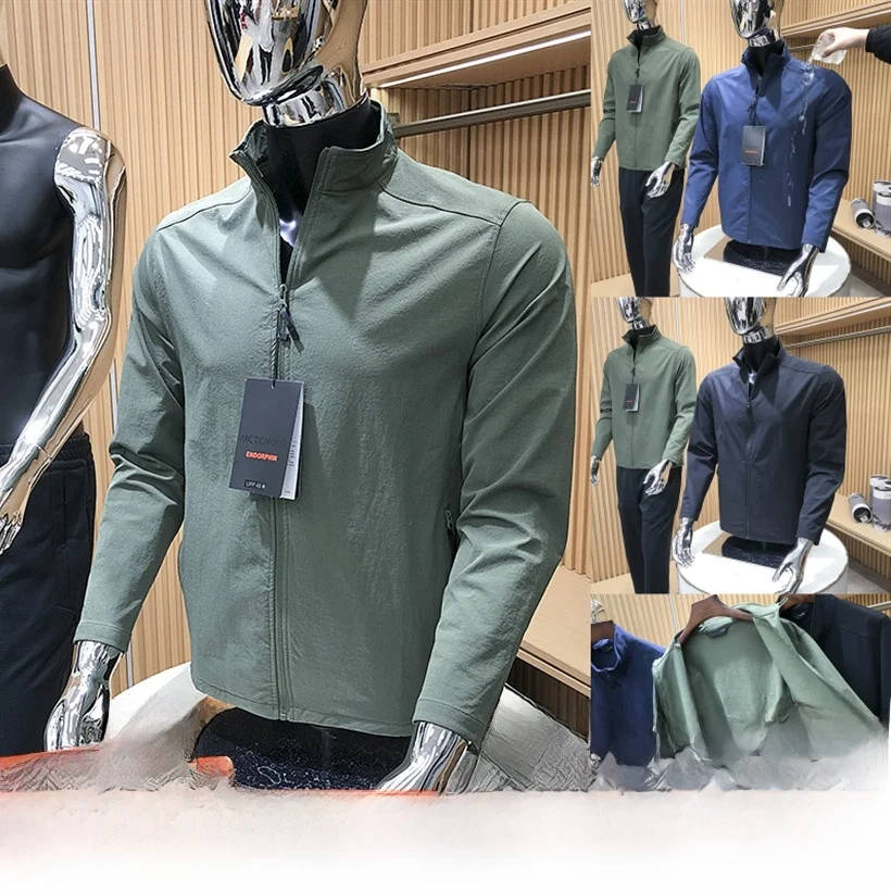 

Корейский джат с 3D объемным воротником-стойкой, легкий уличный джат с птицами, мягкий желтый джат для молодежи, весна-осень