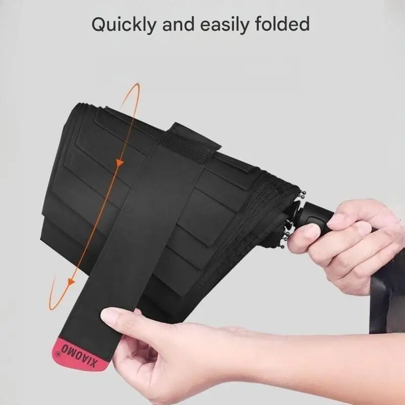 Memory Magic Patch Folding Umbrella No Stacking Second Folding Automatic Black Technology One Second No Trace Folding Umbrella
