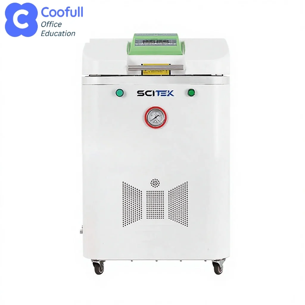 Vertical Flip Cover Autoclave Laboratory Pressure Steam Sterilization Equipment