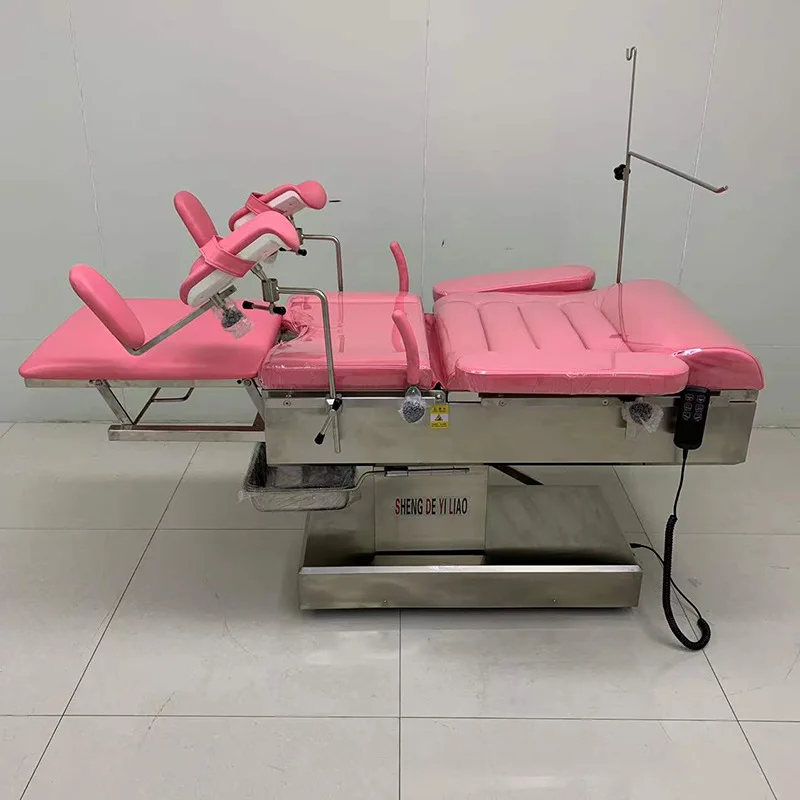 Obstetrics and Gynecology Electric Operating Bed Gynecology Bed Multifunctional Maternity Care Operating Bed Private Examination
