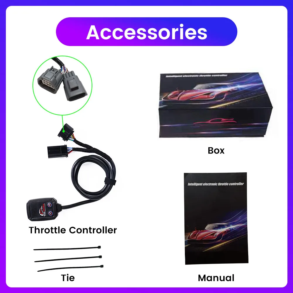 日産アルマダ 2008 車の電子スロットルコントローラレーシングアクセル強力なブースター Bluetooth アプリチューニングパーツアクセサリー