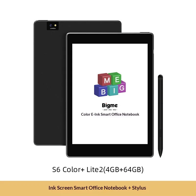 Bigme 7.8-inch S6Color+lite2 color ink screen intelligent office book reader 4+64GB fast brush e-book