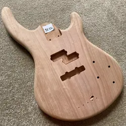 FB510 Solid Mahogany Custom Order Unfinished PJB Bass Body for Electric Bass Guitar Replace and DIY Right Hand