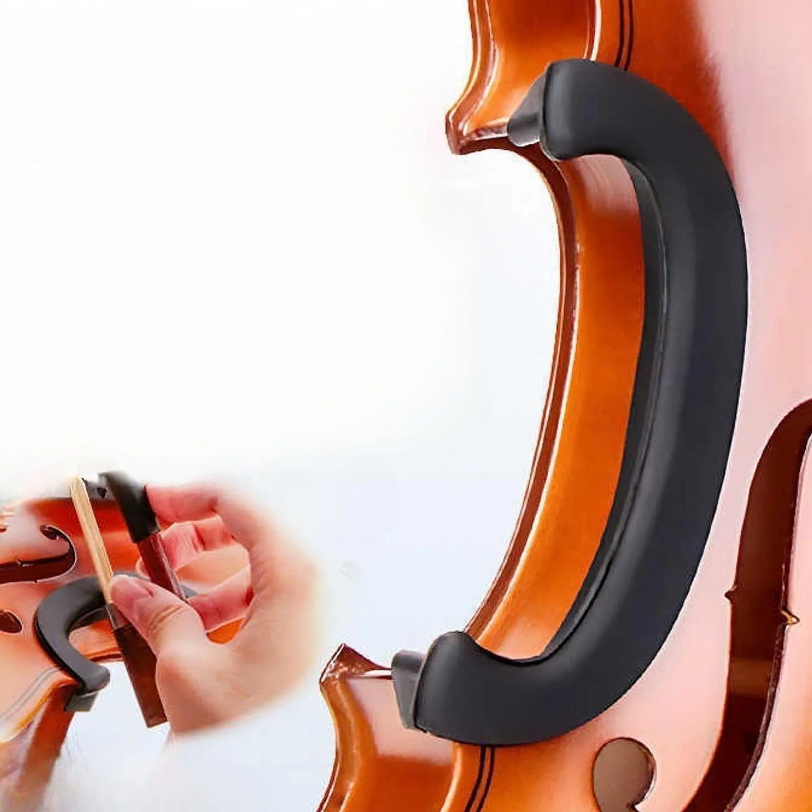 Premium Violin C Clip Protector Versatile Waist Side Protection for 4x4 Violin String and Case