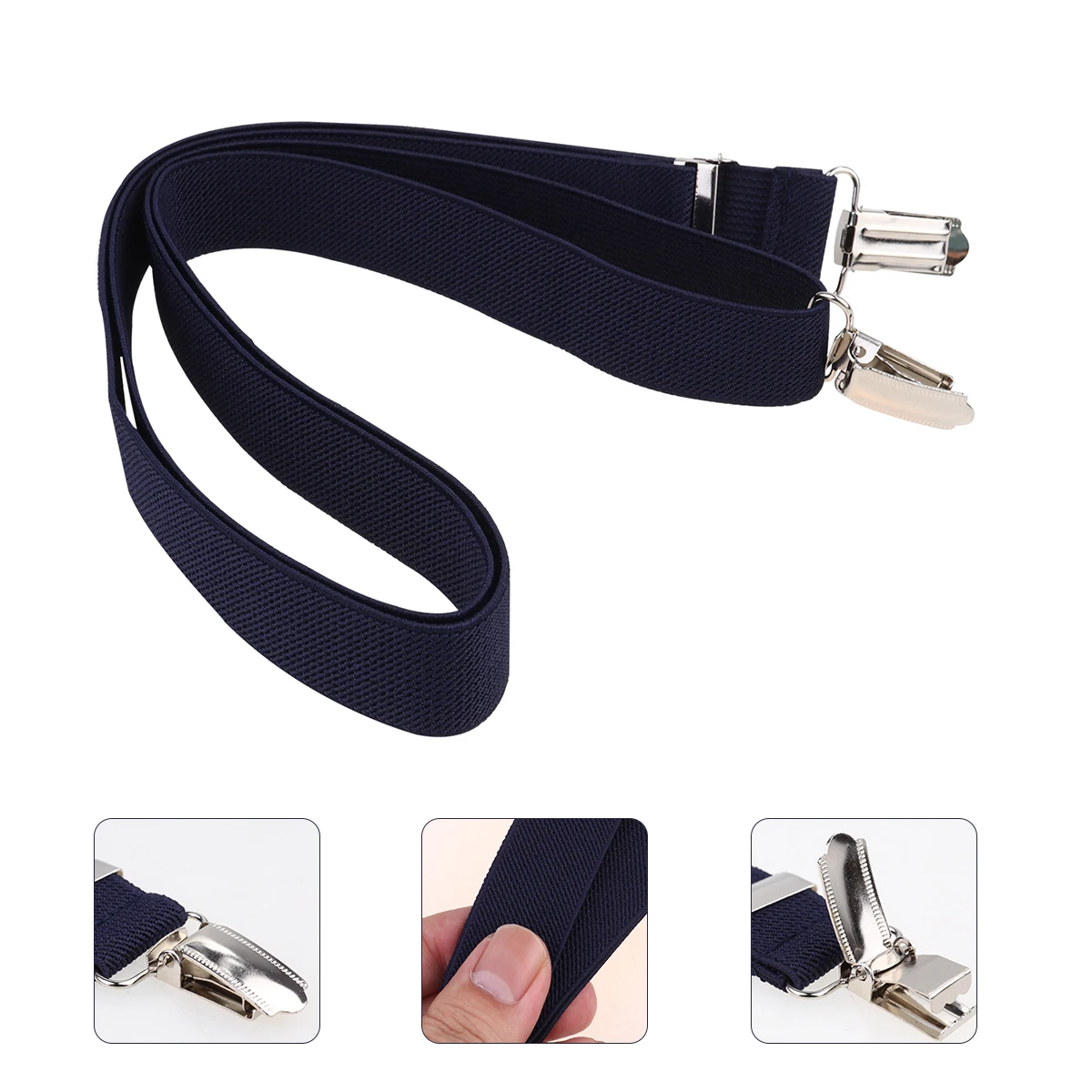 

2pcs Glove Clip Ergonomic Durable Corrosion Resistant Gloves Holder Hat Hanger Adjustable Elastic For Outdoor Winter Mittens