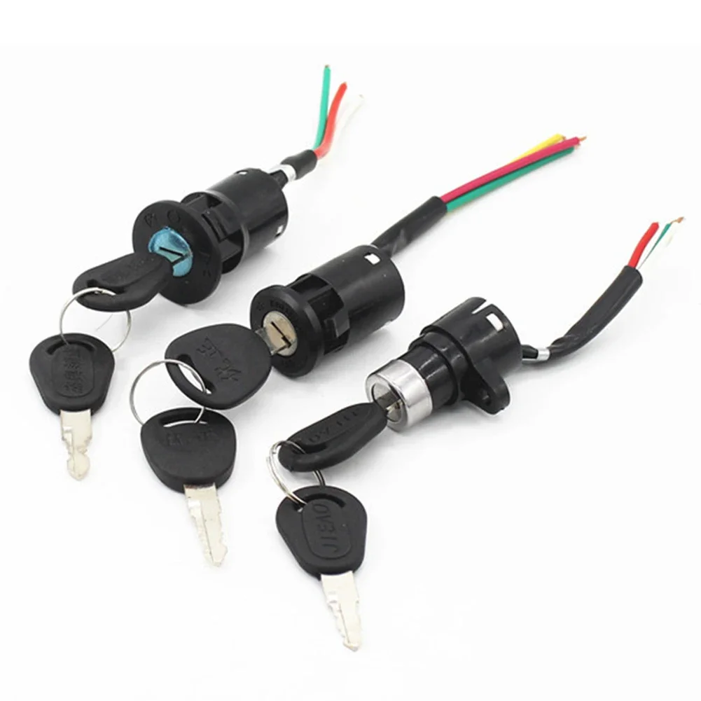 AliExpress TOOPRE Universal Motorcycle Motorbike E-Bicycle Ignition Switch Key Power Lock For Electric Bike Electric Scooter Ignition Switch Key