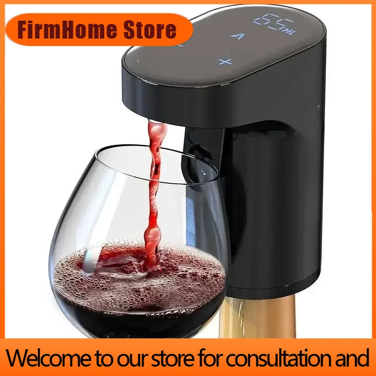 FirmHome StoreNew Wine Aerator | Electric Pour And Wine Dispenser To Enhance Drinking Experience