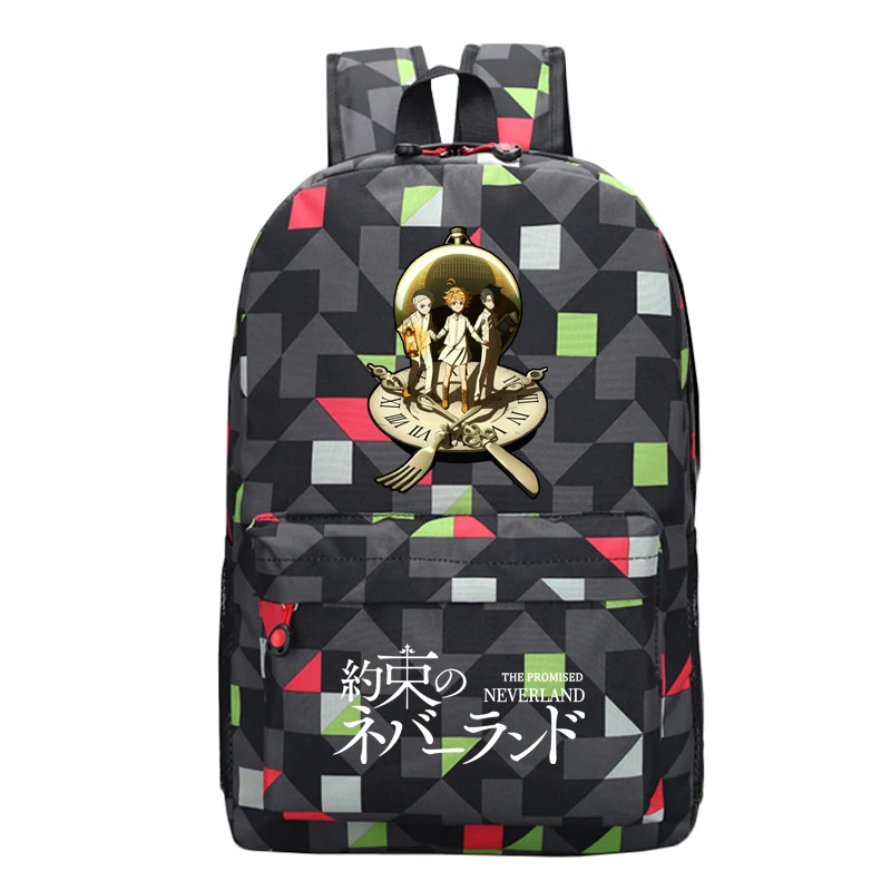 

Детские школьные ранцы для мальчиков и девочек The Said Neverland, вместительные школьные ранцы для подростков, дорожный рюкзак для ноутбука для женщин и мужчин