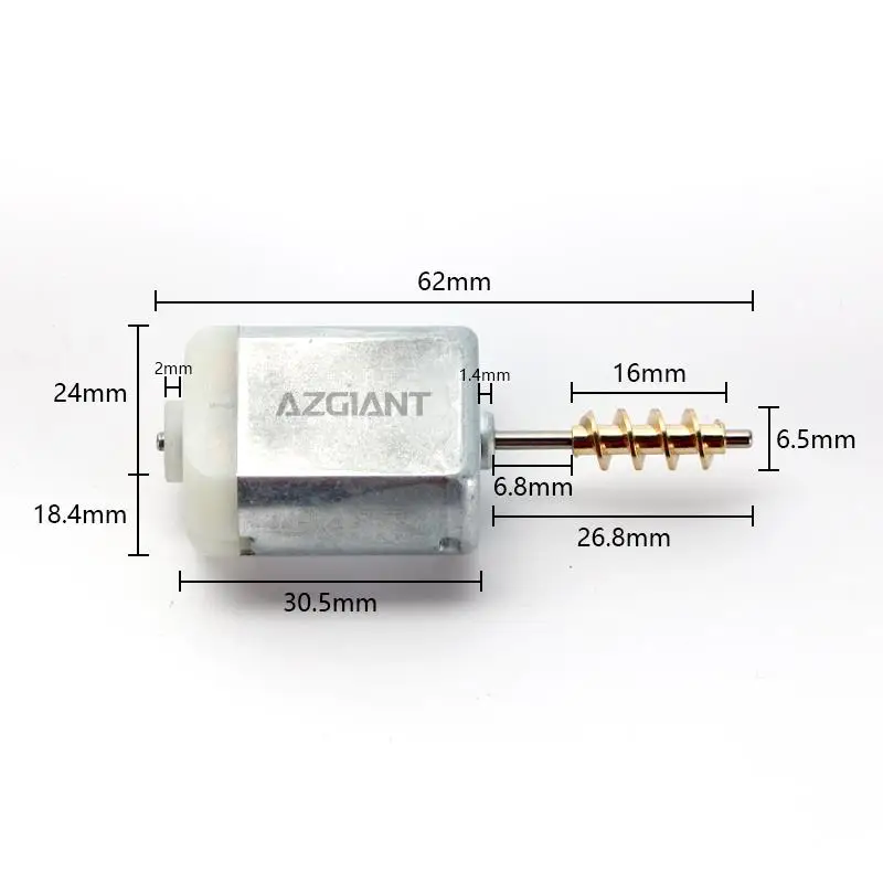 AZGIANT FC-280SC-20150 High quality car door lock motor for Dodge Grand Caravan/Dodge Avenger/Chrysler 200 New replacement parts