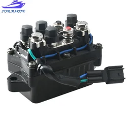 63P-81950 Trim Relay Assy 2PIN For Yamaha Outboard Motor 4 Stroke 25HP-250HP Replaces 63P-81950-00 Boat Engine Aftermarket Parts