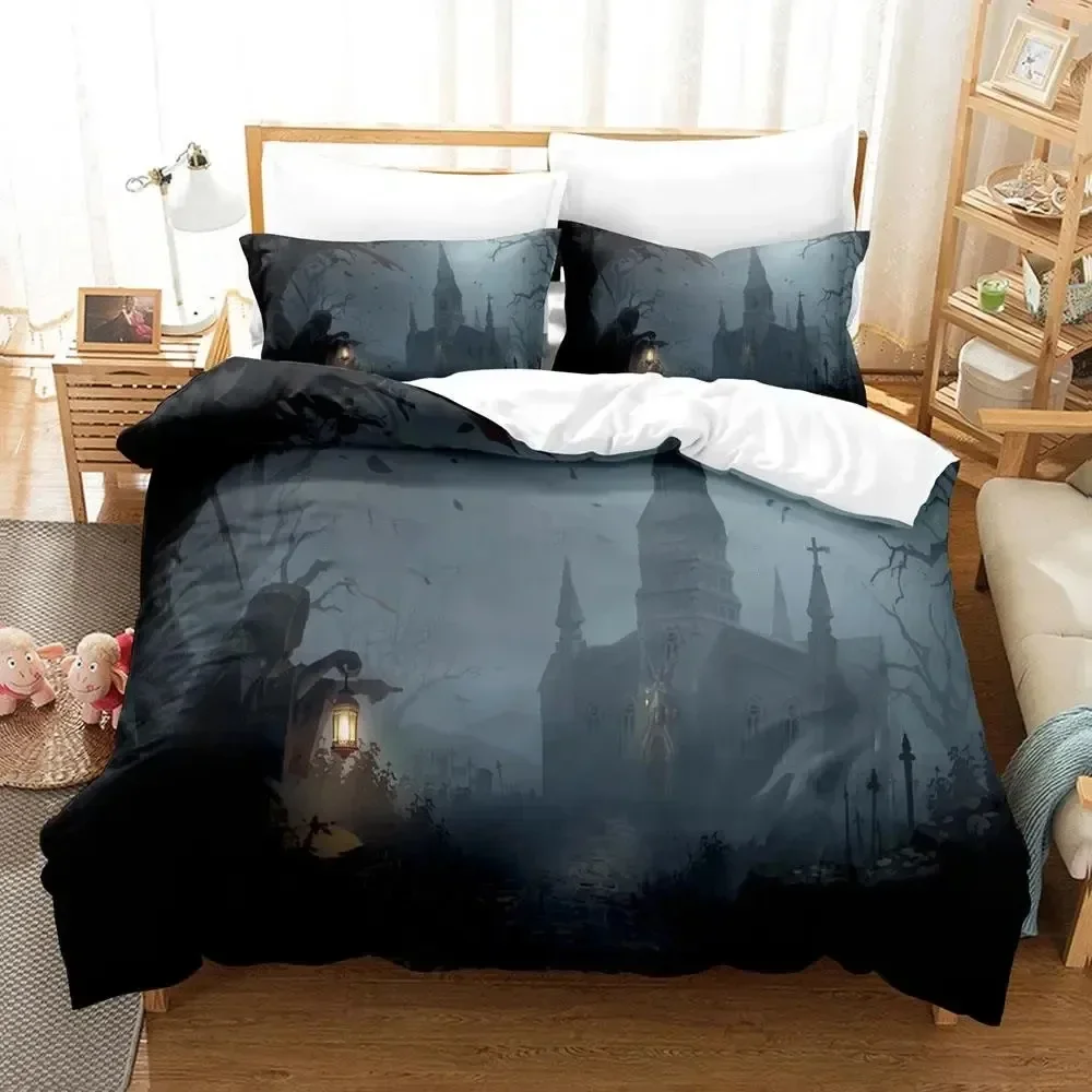 

Anime Game Identity V Bedding Set Duvet Cover Bed Set Quilt Cover Pillowcase Comforter king Queen Size Boys Adult Bedding Set