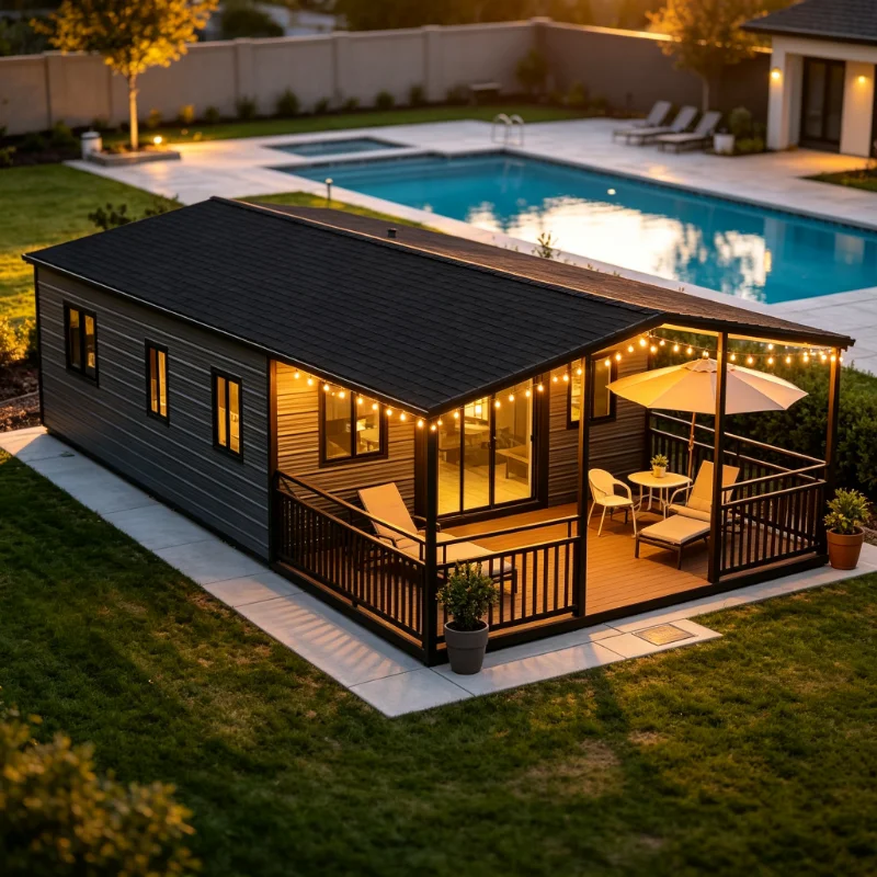 Custom Prefabricated Tiny 20Ft 40Ft Expandable Container House Prefab Villa Home 2 4 5 Bedroom Casa Portable