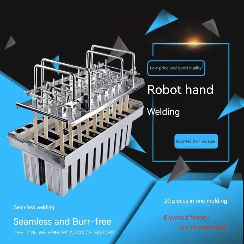 Moules à Glace en Acier Inoxydable, Modèles de Crème Glacée