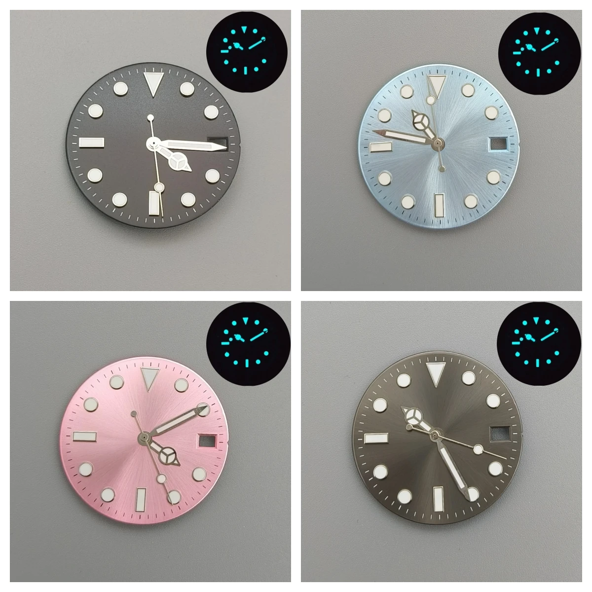 

New Watch Part 28.6MM Dial With Hands Fit NH35 Automatic Movement