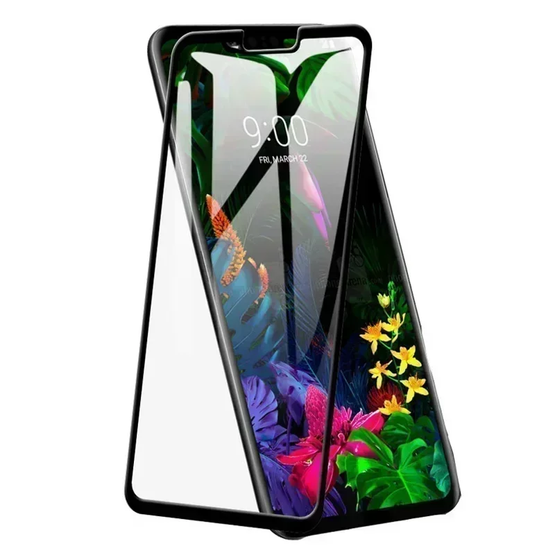 

2PCS Full Cover Tempered Glass for LG G8S G8 ThinQ G8X G7 G6 V50 V50S V60 for LG Stylo 4 5 6 K41S K50S K51S Screen Protector