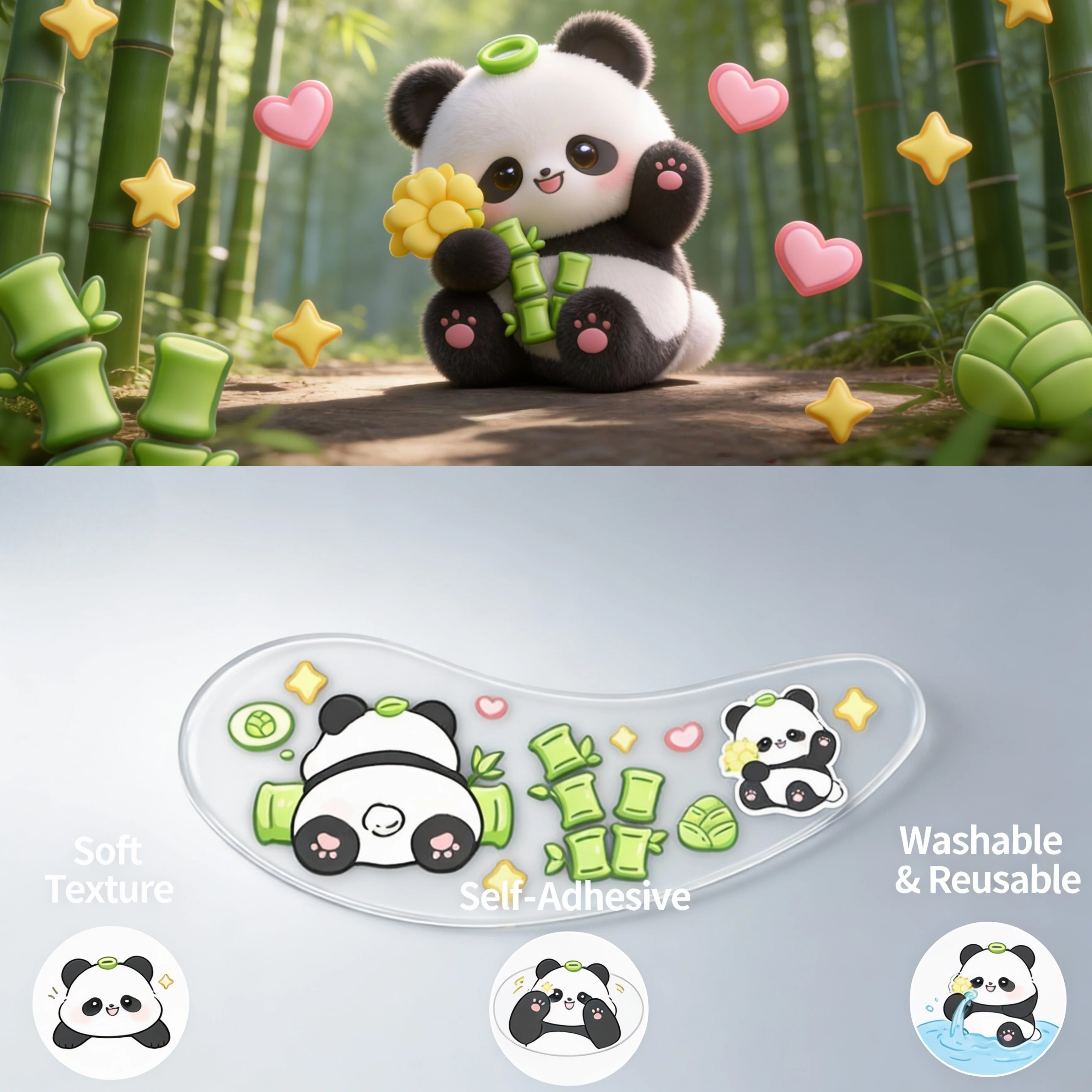 

Blackwing Design Eyelash Silicone Pads, Multi-Functional for Lash Lifting & Extension, Isolates Lower Lashes, Self-Adhesive & Re