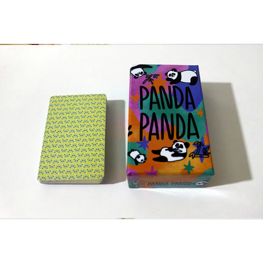 

ПАНДА ПАНДА Настольная игра карты Стратегическая игра в покер Вечеринка для родителей и детей Игра-головоломка