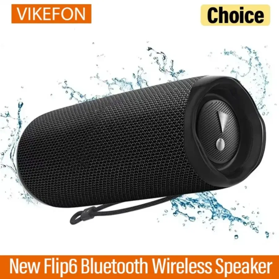 

VIKEFON Flip6 Многофункциональный Bluetooth AudioTWS Audio Caixa De Som Открытый портативный сабвуфер Беспроводной домашний кинотеатр Двойной динамик